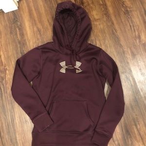 YLG Maroon UNDER ARMOUR hoodie